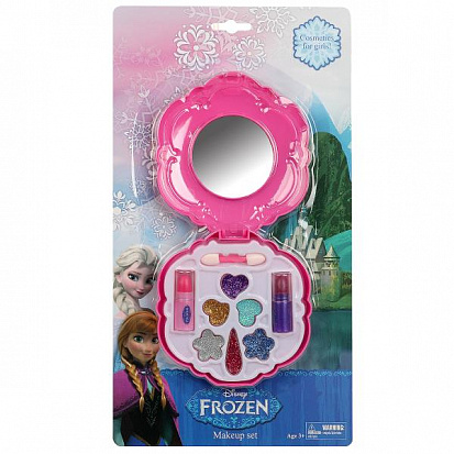 Фото товара 113122-FR-ML Косметика ДЛЯ ДЕВОЧЕК тени для век с блестками, помада -