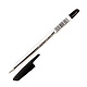 миниатюра 3002N/black Ручка шариковая LINC "CORONA PLUS" 0,7мм, прозрачный корпус, черная (50/2000) (3002N/bla