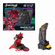 62645 Дикие Скричеры. Игровой набор Рэпидфлип Сангвинити S5. ТМ Screechers Wild