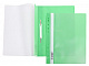 миниатюра Папка-скоросшиватель А4 ХАТБЕР, зеленая 140/180 мкм, пластиковая, с перфорацией (AS4_00204) (040019