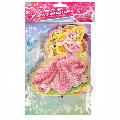 AMF-113894 Алмазная мозаика фигурная принцессы МУЛЬТИ АРТ фото