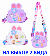 00-6249 Сумочка детская "Ушастик" 13*10*2 см.