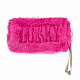 миниатюра Т21392 Lukky косметичка плюш.объемная с лого LUKKY,розовая,18х10 см,пакет,бирка (10317120/210322/304