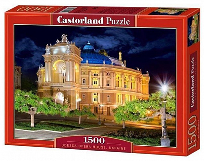 Фото товара х-Пазлы C-150649 Оперный театр, Одесса , 1500 деталей Castor Land