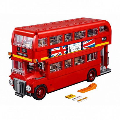 Фото Г10775 Г10775 Конструктор BELA Лондонский автобус. 1686 деталей. 58х38.5х9.5 см. 10775 2,9300кг