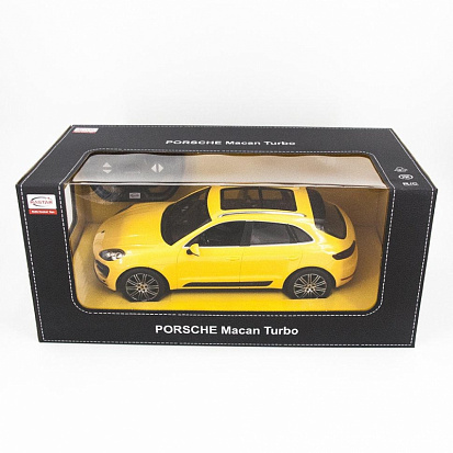 Фото 71800Y Машина р/у 1:24 Porsche Macan Turbo Цвет Желтый