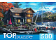 миниатюра ХТП500-5730 TOPpuzzle. ПАЗЛЫ 500 элементов. ХТП500-5730 НОЧНОЙ ДОМ И ЯХТА