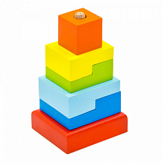 ПСТ03 Пирамидка Ступеньки 6 дет.