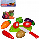 миниатюра 2379587 Набор "Продукты" овощи и фрукты для резки на липучках, в/п 19*4,5*27 см