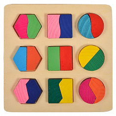 76654 Вкладыши "Формы и цвета"