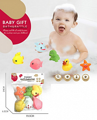 BLS87-14 пищалка рыбки 6 шт/пакет