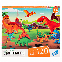 RI1211C Пазлы "120 Динозавры"