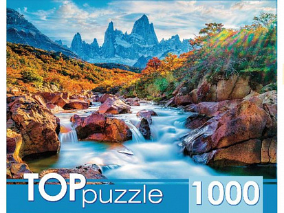 Фото товара ШТТП1000-7179 TOPpuzzle. ПАЗЛЫ 1000 элементов. ШТТП1000-7179 Гора-Фицрой, Аргентина