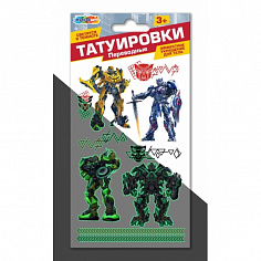 TATTOO-114258 Переводные тату живая машина (светятся в темноте) МУЛЬТИ АРТ