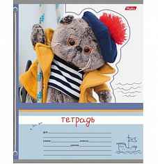 Х-24Т5В1 (068818) Тетрадь 24л # Кот Басик Hatber