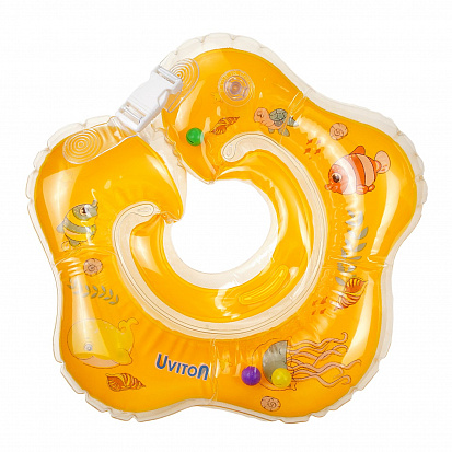 Фото LUBBY0059 Круг для купания малыша (желтый)