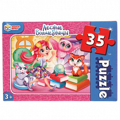 4680107918062 Лесные волшебницы. Макси-пазлы в коробке. Пазл 35 деталей. Умные игры в кор24шт