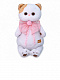 миниатюра LK24-052 Кошечка Ли-Ли с розовым бантом 24 см