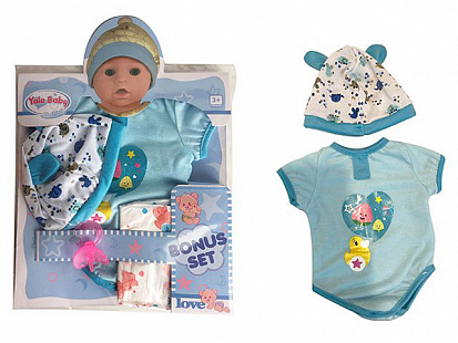 Фото Д207Е Одежда для кукол Yale baby.31х23х2 см. BLC207E(48)