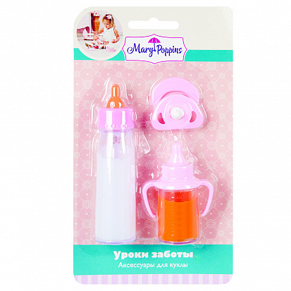 Фото товара 452138 Набор аксессуаров "Уроки заботы", 3пр.