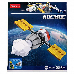 M38-B0731H Конструктор пласт. космич. корабль 58дет. в русс. кор.