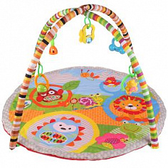B1679830-R Детский игровой коврик удивительные открытия с игрушками на подвеске в пак. "Умка"