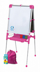 Ника МУ2Л/Р Мольберт двухсторонний розовый Россия