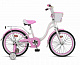 миниатюра FLORINA-N18-1 Велосипед бело-розовый