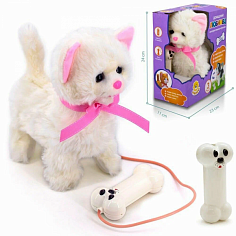 FCJ0579352 Игрушка на д/у Levatoys YS9503B1 Кошка в кор.