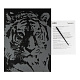 миниатюра LORI Гр-762 Скретчинг 30*40см Животные "Мудрый тигр"