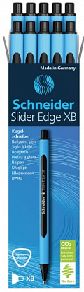 Фото 152201 Ручка шариковая SCHNEIDER SLIDER EDGE XB, черная , чернила черные (10/500) (152201)