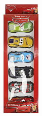 RR-SET-0203-R (120) Машина металл тачки набор 7,5 см, 6 шт,в ассорт, кор. Технопарк