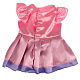миниатюра OTF-2202D-RU Одежда для кукол 40-42см платье розово-фиолетовое КАРАПУЗ
