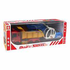 40368 Дасунг Игровой набор Самосвал и гусеничный экскаватор Daesung