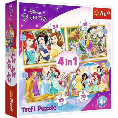 Фото товара Пазл Trefl 4 в 1 34385