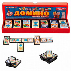 00013 Домино Любимые игрушки футляр 00013 /28/