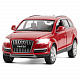 миниатюра 1251130JB Машинка металл. 1:24 Audi Q7, бордовый, свободный ход колес, откр. двери, капот и багажник