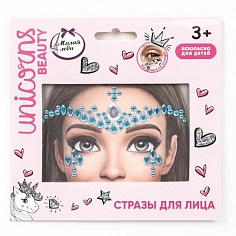 100185-UNI-ML (144) Косметика ДЛЯ ДЕВОЧЕК стразы для лица МИЛАЯ ЛЕДИ
