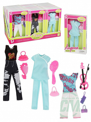 Фото товара 2948A-64 Игр. наб. Модница, в компл. предм. 2-3шт. в ассорт., кор.