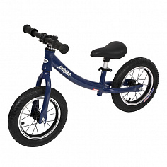 641483 Беговел Moby Kids Dream, кол.рез. 12" надувн, рама алюминий. Синий