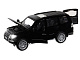 миниатюра 1251431JB ТМ "Автопанорама" Машинка металлическая, 1:33 Mitsubishi Pajero 4WD Tubro, черный, инерция