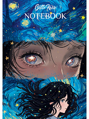 Gatto Rosso. Блокнот в линию Звёздный Notebook. ВЗГЛЯД