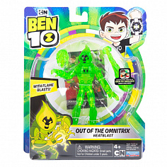 Ben 10 76155 Фигурка Человек-огонь из Омнитрикса 12,5см