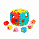 миниатюра ПОЛЕ91642 Игрушка развивающая "Куб" (в сеточке)