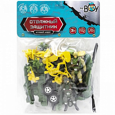 FCJ0732158 Набор солдатиков MR BOY YS8700-3 а аксес. в пак..