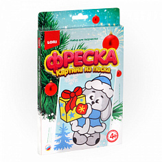 LORI Пз/Ф-005 Фреска.Картина из песка "Милый зайка"