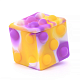 миниатюра Т22992 1toy Жмяка игральный кубик 5,5х5,5 см, 3 вида в асс., 12 шт. в д/б (10013160/231122/3567421)