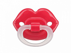 13015 губы 13015, Соска-пустышка силиконовая "ГУБЫ"