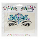 миниатюра 1toy Т20920 Lukky Fashion стразы для лица Снежная королева,16,5х15,5 см,карта, пакет 