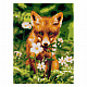 LORI Ам-023 Алмазная мозаика 30*40 см (полное заполнение) "Лисичка" фото